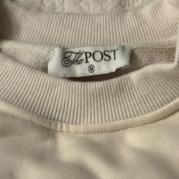 The Couch Club Beige Crew Neck Sweater - Picture 3 of 5